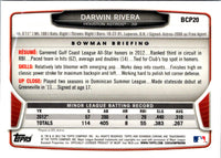 2013 Bowman Chrome Prospects Darwin Rivera #BCP20