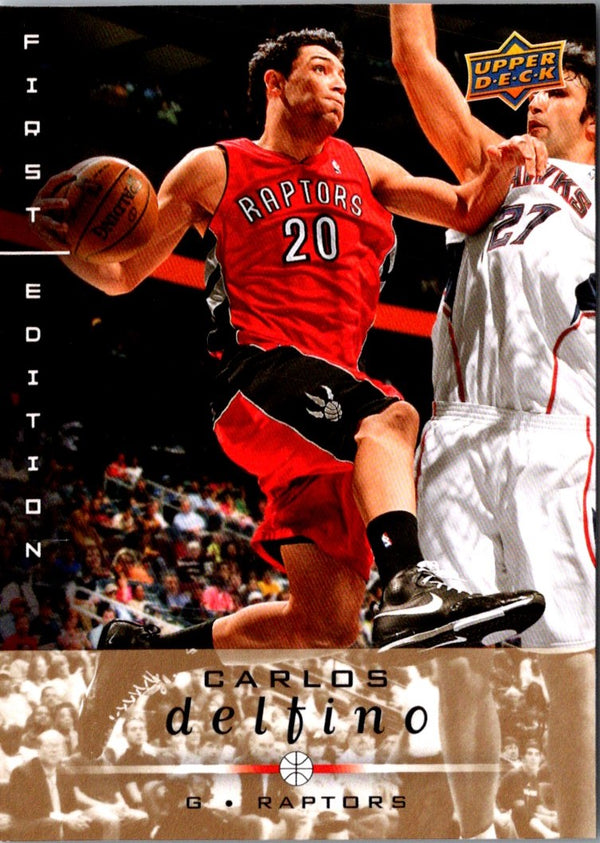 2008 Upper Deck First Edition Carlos Delfino #182