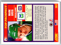 1991 Score American Mark Greig #383