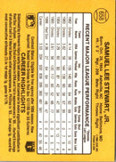 1987 Donruss Sammy Stewart