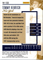 2014 Panini Classics Tommy Henrich #133