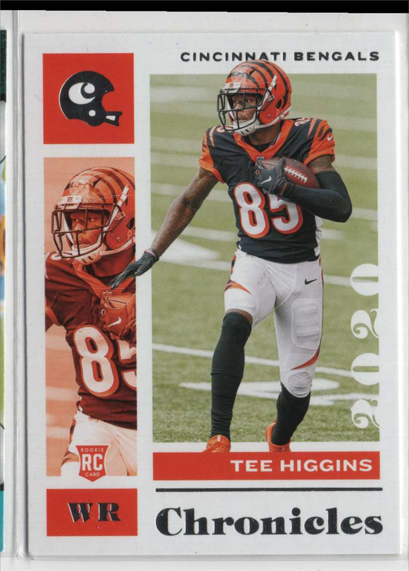 2020 Panini Absolute Rookie Materials Tee Higgins