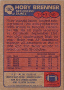 1985 Topps Hoby Brenner