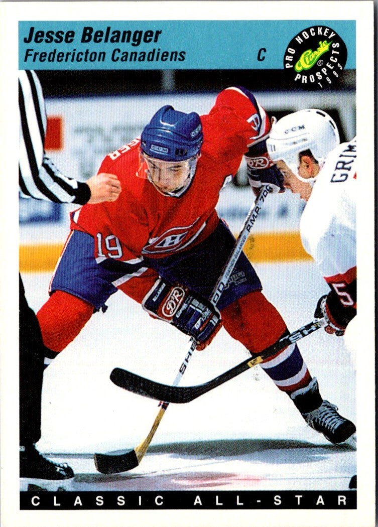 1993 Classic Pro Prospects Jesse Belanger