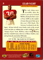 1996 Upper Deck Rookie Leeland McElroy #20