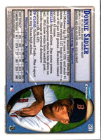 1998 Bowman Chrome International Donnie Sadler #201