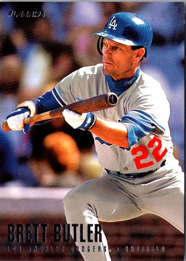 1996 Fleer Los Angeles Dodgers Brett Butler #2