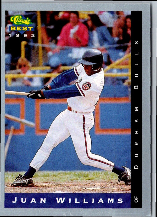 1993 Classic Best Juan Williams #269