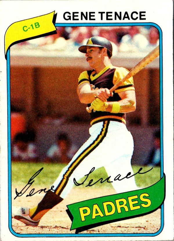 1980 Topps Gene Tenace #704