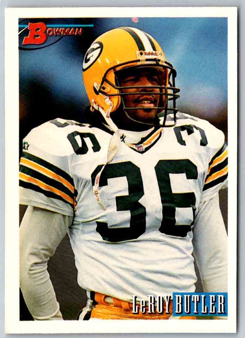 1993 Bowman Football LeRoy Butler