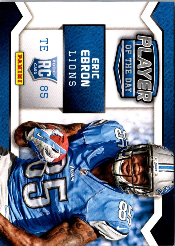 2014 Panini Player Of The Day Eric Ebron #RC-10