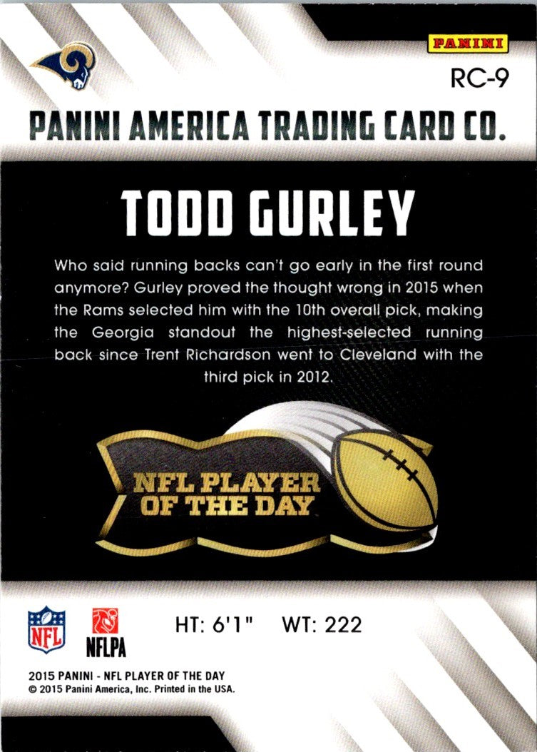 2015 Panini Todd Gurley II