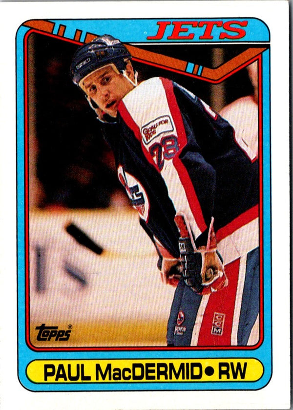 1990 Topps Paul MacDermid #338