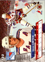 1993 Ultra Brian Leetch #132