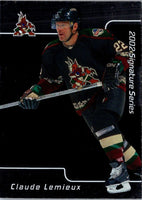 2001 Be a Player Signature Series Claude Lemieux #121