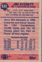1991 Topps Jim Everett #532