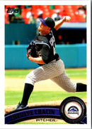 2011 Topps Jhoulys Chacin