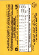 1986 Donruss Billy Robidoux