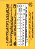 1986 Donruss Billy Robidoux #515 Rookie
