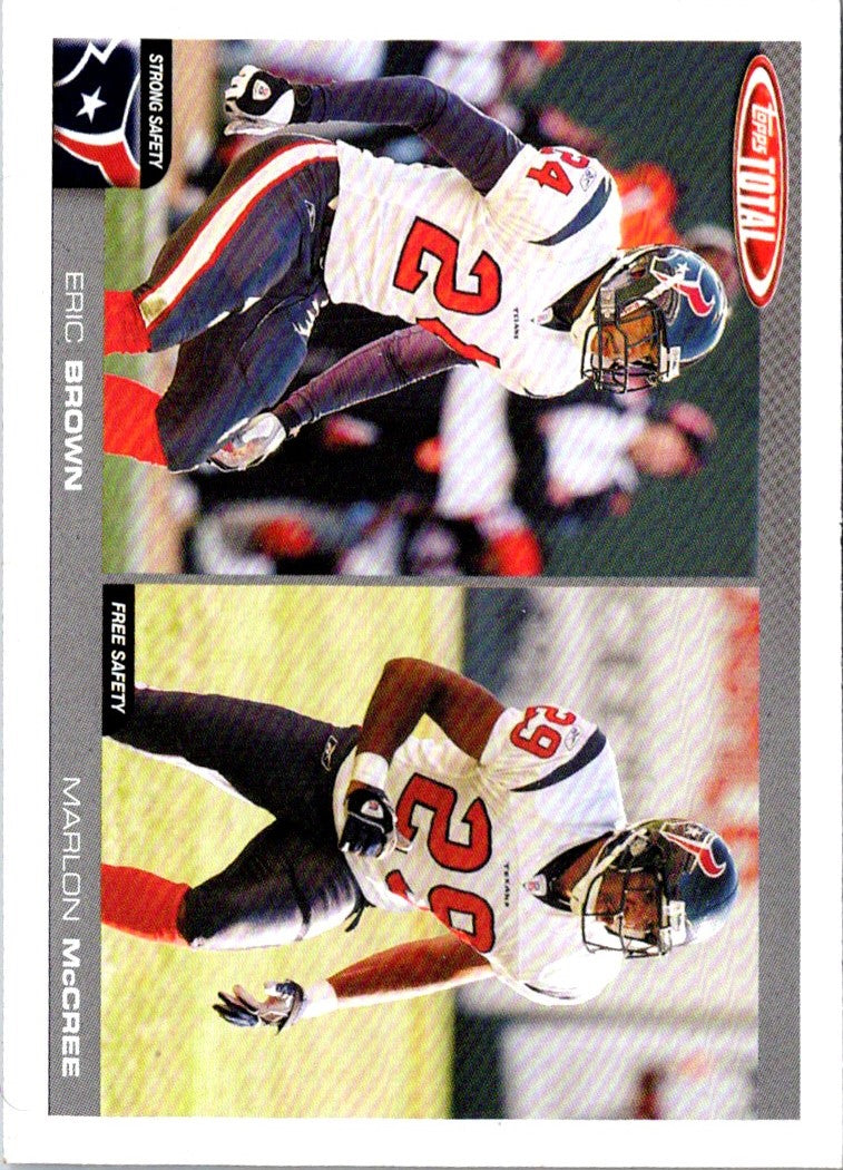 2004 Topps Total Eric Brown/Marlon McCree