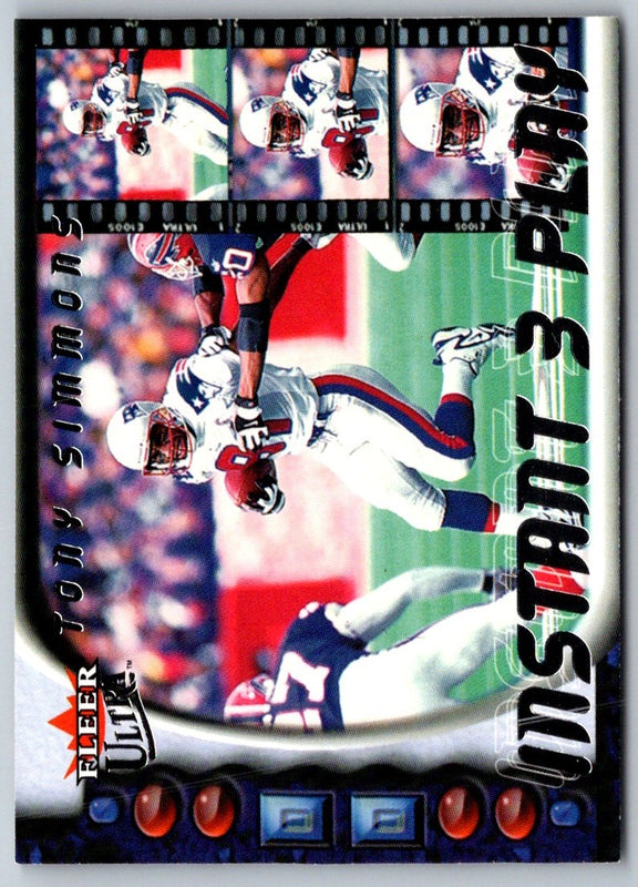 2000 Fleer Gamers Tony Simmons #34