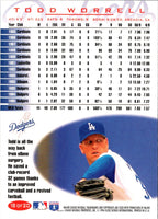 1996 Fleer Los Angeles Dodgers Todd Worrell #18