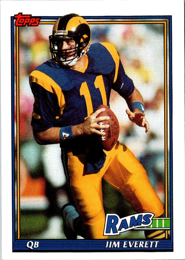 1991 Topps Jim Everett #532