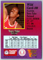 1991 WildCard Terry Tyler #108