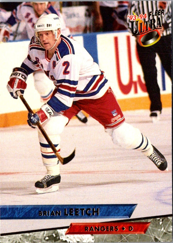 1993 Ultra Brian Leetch #132
