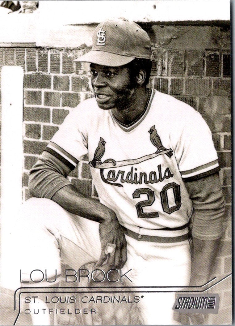 2015 Stadium Club Lou Brock