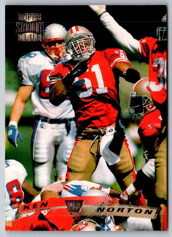 1996 Stadium Club Ken Norton #135