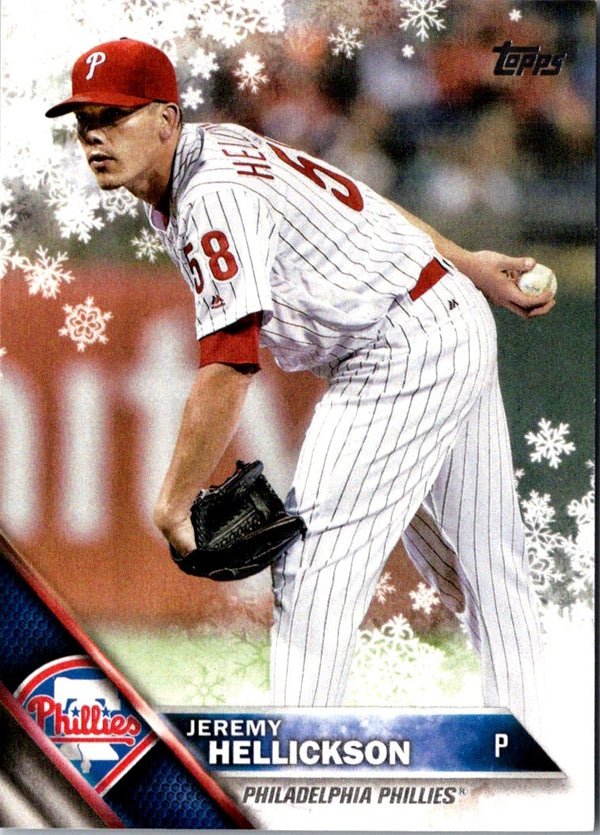 2016 Topps Holiday Baseball Jeremy Hellickson #HMW151