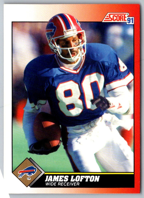 1991 Score James Lofton #180