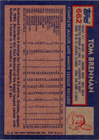 1984 Topps Tom Brennan #662