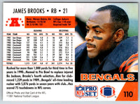 1991 Fleer James Brooks #21