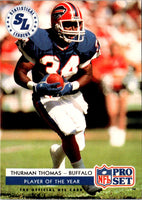 1992 Pro Set Thurman Thomas #2