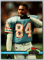 1991 Stadium Club Haywood Jeffires #479