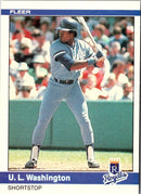 1984 Fleer U.L. Washington