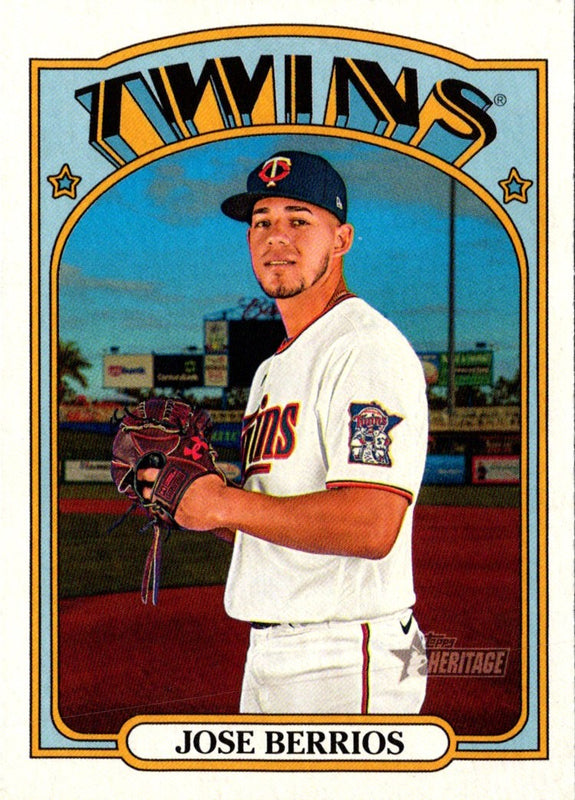 2021 Topps Heritage Jose Berrios #113