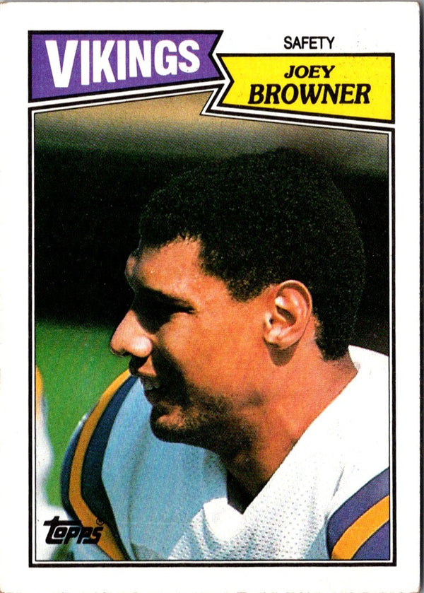 1987 Topps Joey Browner #211 NM+