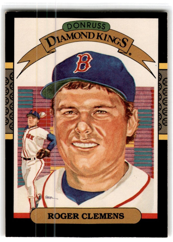 1987 Donruss Diamond Kings Roger Clemens #2