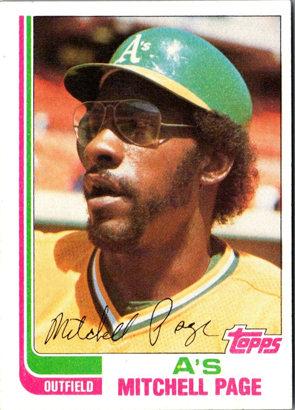 1982 Topps Mitchell Page #633