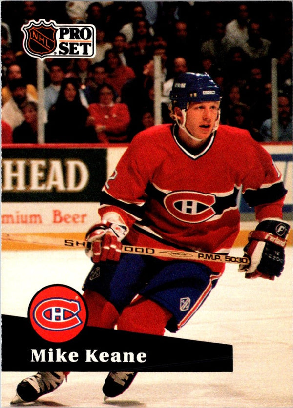 1991 Pro Set French Mike Keane #121