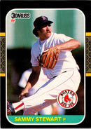 1987 Donruss Sammy Stewart