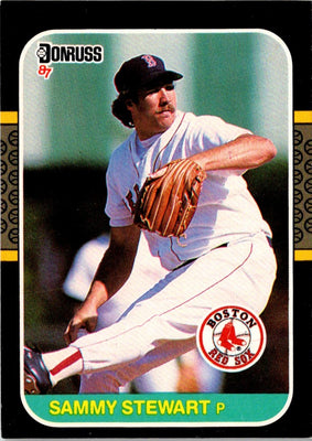 1987 Donruss Sammy Stewart #658