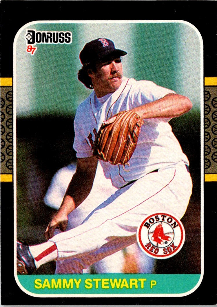 1987 Donruss Sammy Stewart