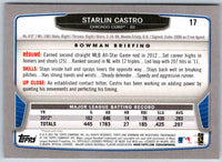2014 Bowman Starlin Castro #17