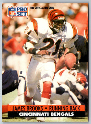 1991 Fleer James Brooks #21
