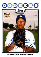 2008 Topps Hiroki Kuroda #531 Rookie