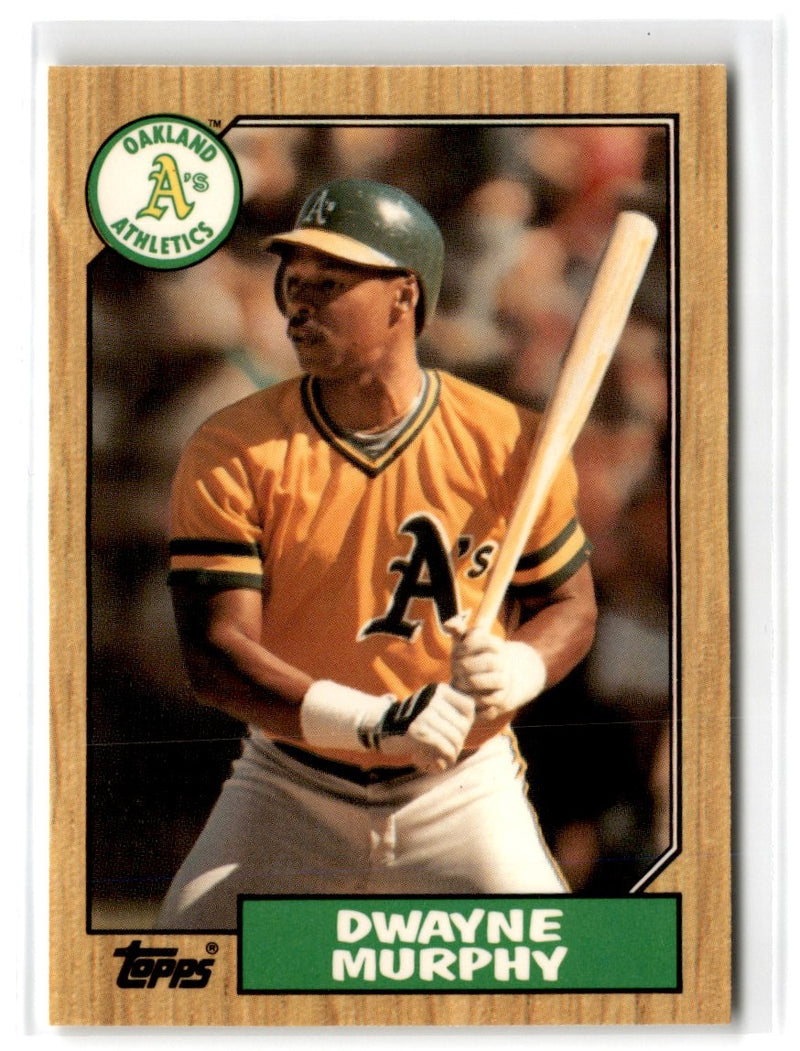 1987 Topps Tiffany Dwayne Murphy